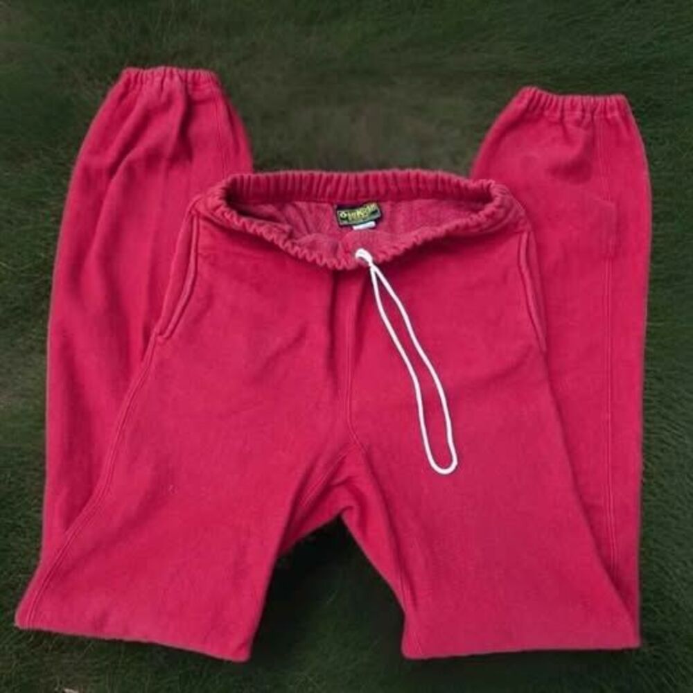 Vintage Mens Oshkosh thermal size large old fashion pajamas sweatpants made USA
